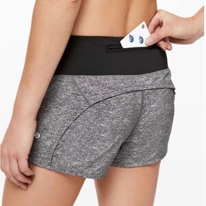 Lululemon Run Times Short II *4"
Heather Lux Multi Black / Black size 8